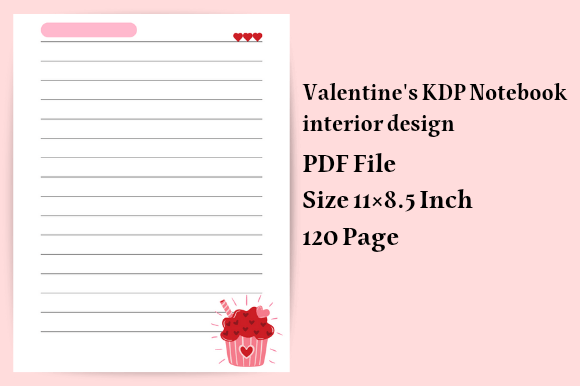 Download Valentine's Kdp Interior Design Notebook - Design Collection