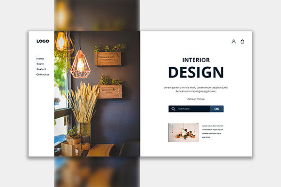 Download Interior Design Landing Page - Design Collection