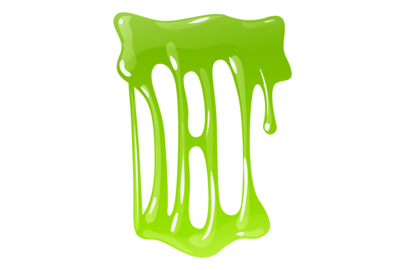Download Elastic Slime Blob. Sticky Green Goo Dro - Premium Resources