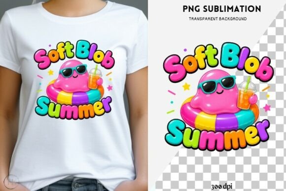 Download Soft Blob Summer PNG | Cute Pool Float - Blob Collection