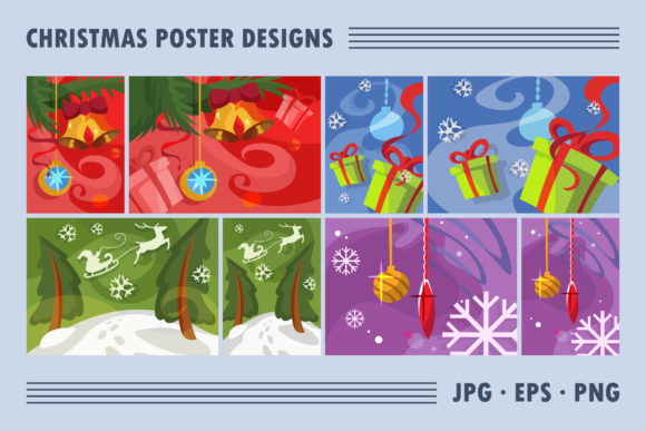 Download Collection of Christmas Poster Designs. - Design Collection