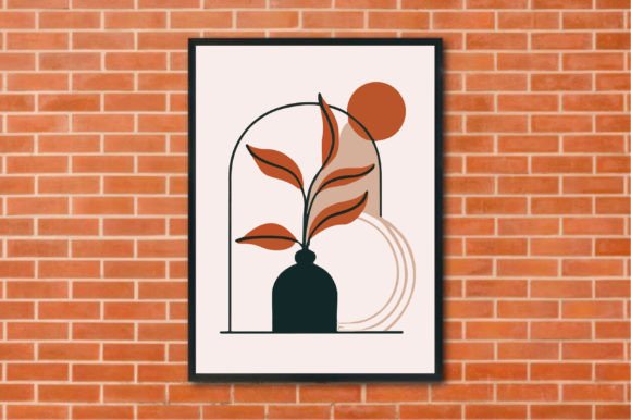 Download Modern Minimal Abstract Boho Art Design - Design Collection
