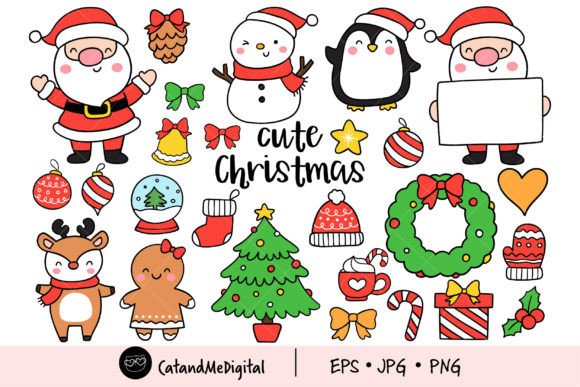 Download Cute Christmas Clipart' - Cute christmas clipart Collection