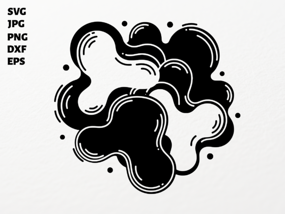 Download Abstract Organic Blob SVG for Cricut - Blob Collection