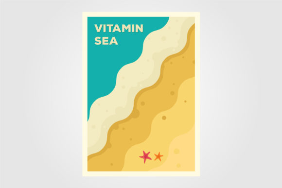 Download Ocean and Beach Vintage Poster Designs - Design Collection