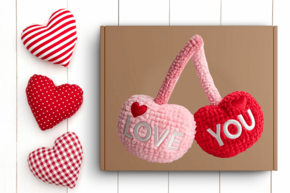 Download Latch Hook Yarn Valentine PNG Design - Design Collection